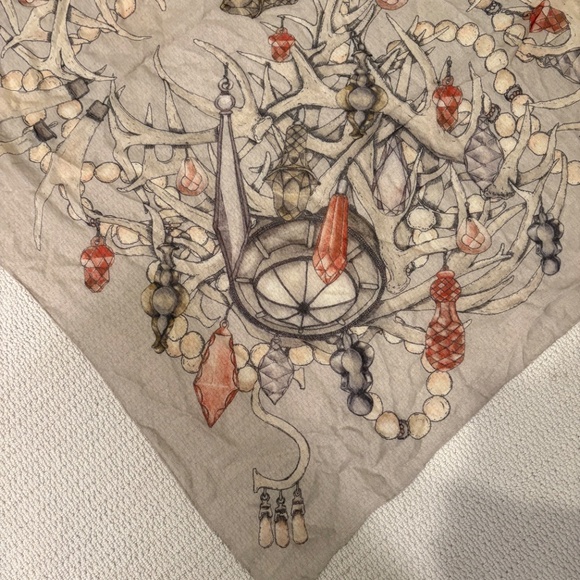 Swash London Wool & Silk Scarf - Picture 2 of 4